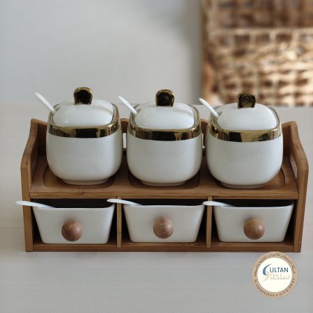 طقم علب بهارات بورسلا